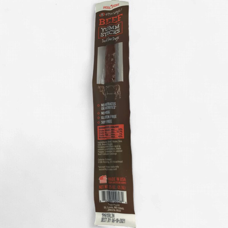 Etta Says! Yumm Stick Natural Beef Dog Training Treat - Single Protein, Made in the USA