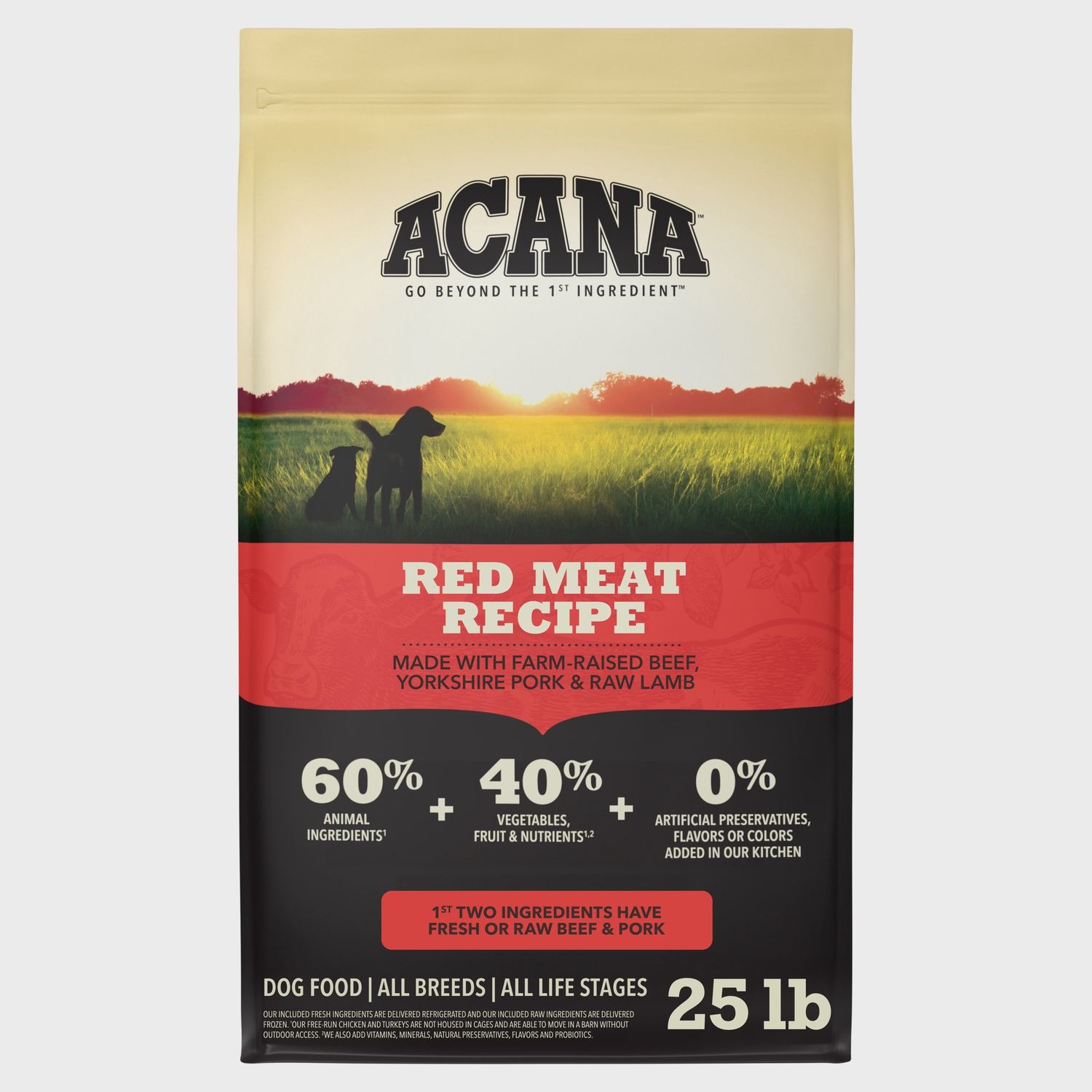 Acana Dog Red Meat Recipe 25lb