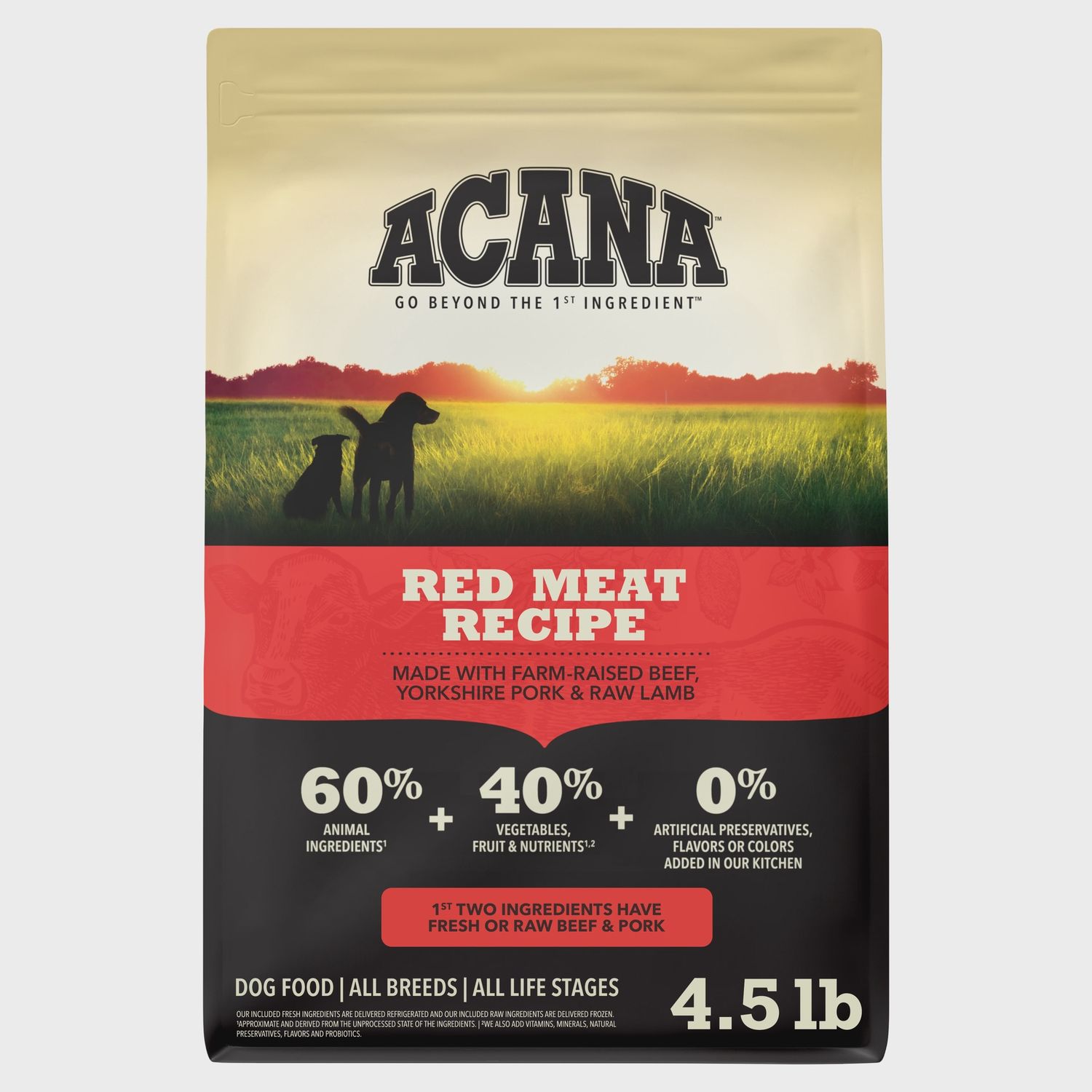 Acana Dog Red Meat Recipe 4.5lb