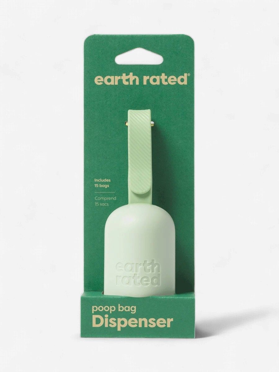 Poop Bag Dispenser with 15 Bags