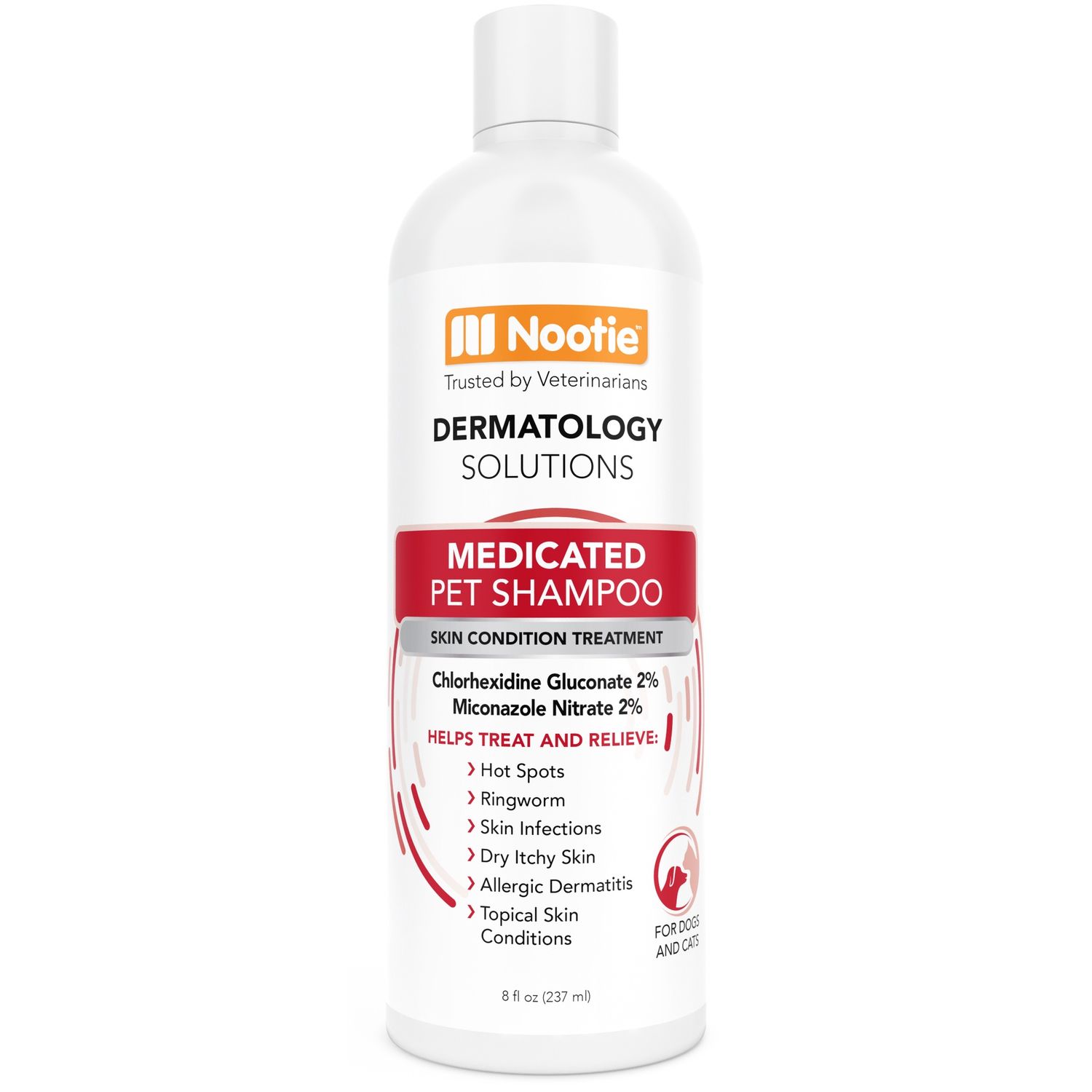 Medicated Pet Shampoo Antifungal &amp; Antibacterial 8oz