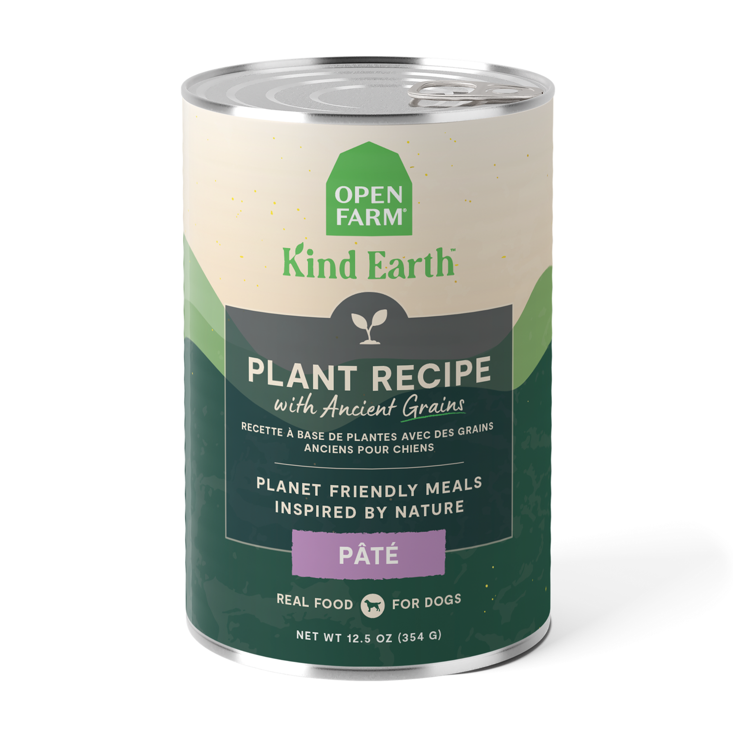 Kind Earth Plant Pâté with Ancient Grains for Dogs 12.5oz