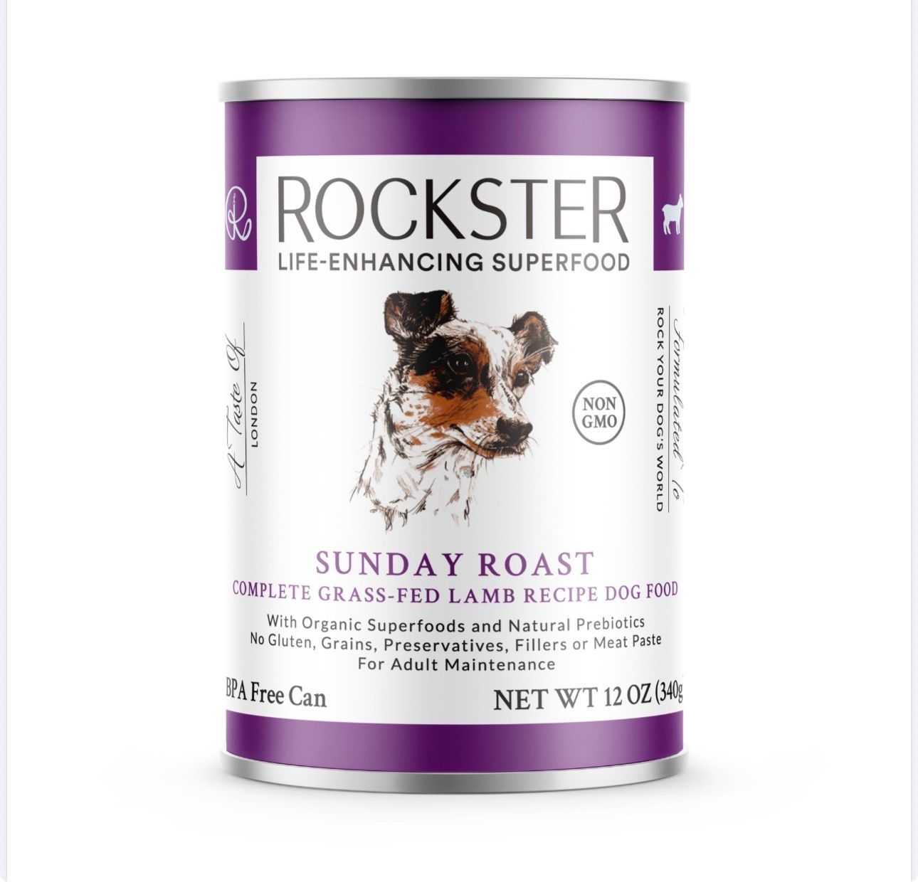 Sunday Roast Complete Grass-Fed Lamb Recipe Dog Food
