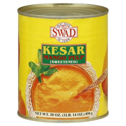 Swad Kesar Mango Pulp Tin 850g