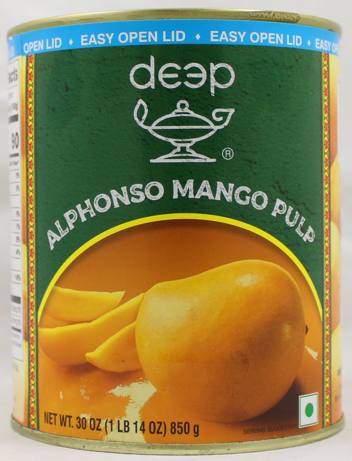 Deep Alphonso Mango Pulp Tin 14oz