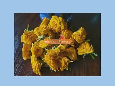 Rose Fresh Flowers Yellow
