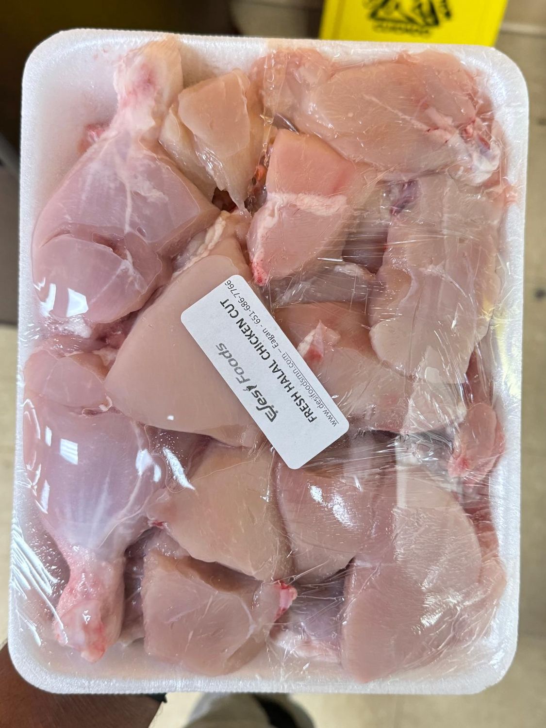 Fresh Halal Chicken Cut LB