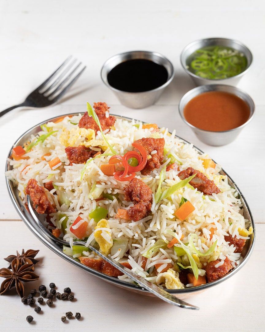 DF Chicken 65 Fried Rice