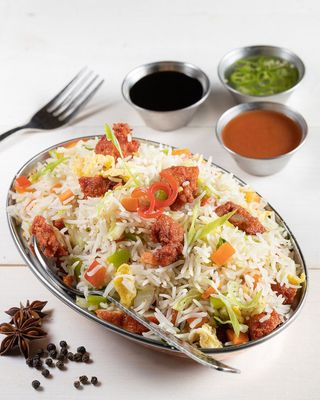 DF Chicken 65 Fried Rice