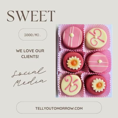 Sweet Monthly Social Media Management