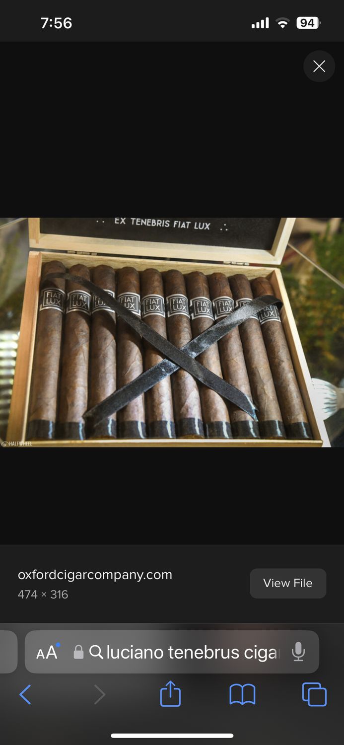 Luciano Tenebrus 61/2x52