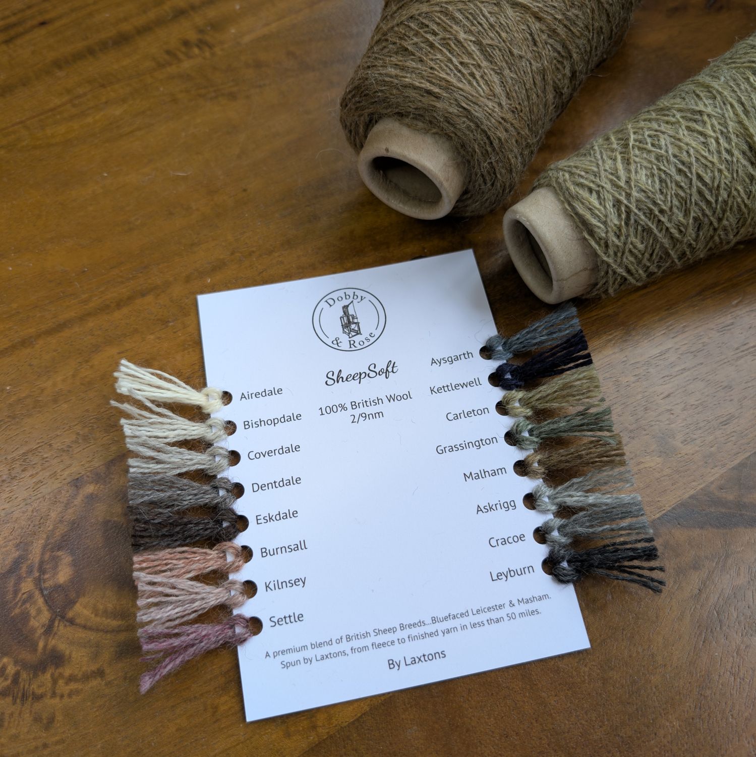 Sheepsoft Sample Card