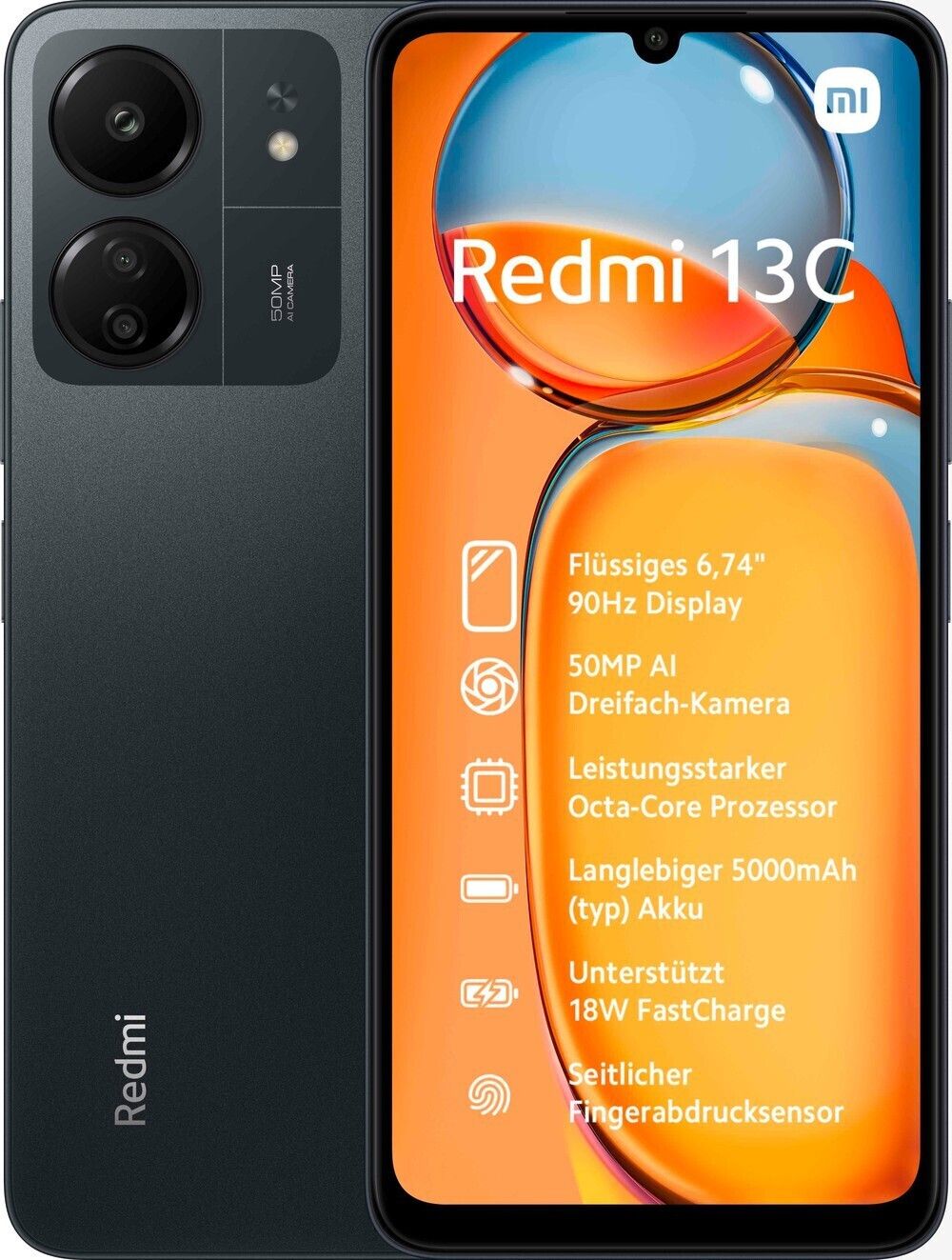 Xiaomi Redmi 13C 256GB werksoffen