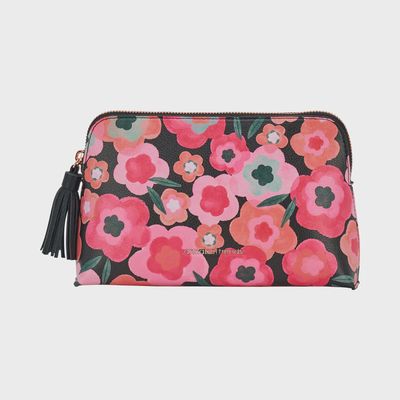 Vanity Bag Medium - Midnight Blooms
