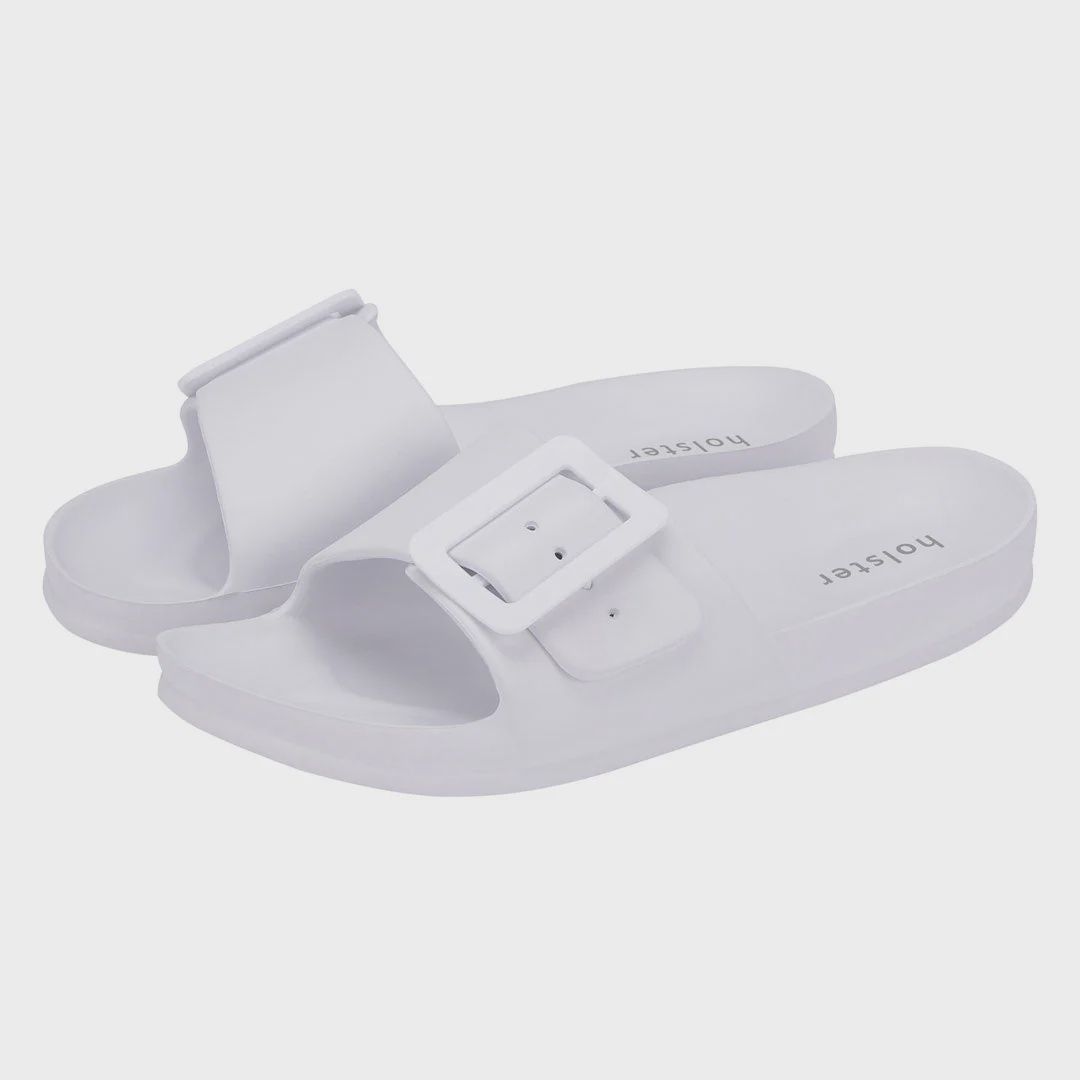 Solace Slide - White, Size: 6