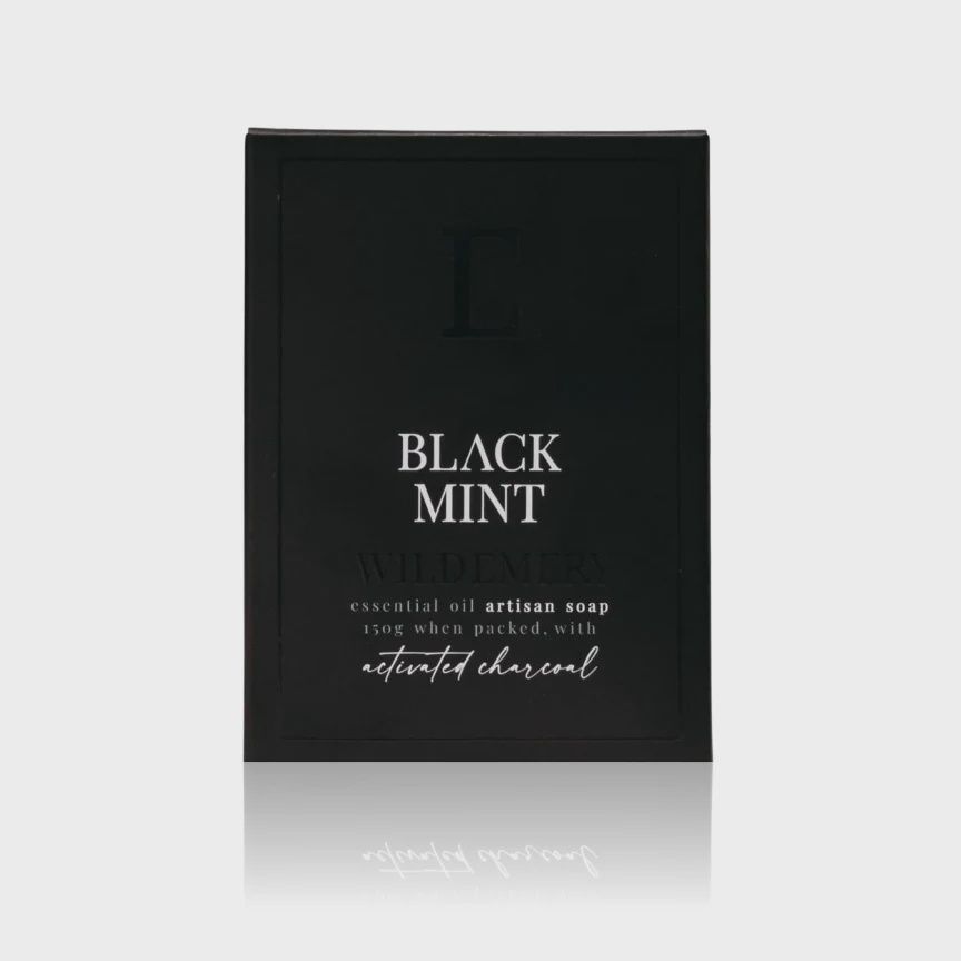 Handmade Natural Soaps 150g, Fragrance: Black Mint