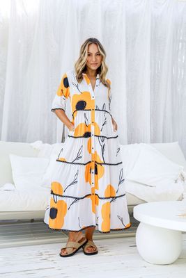 Sunflower Maxi Dress