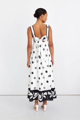 Cora Maxi Dress - Tie Back