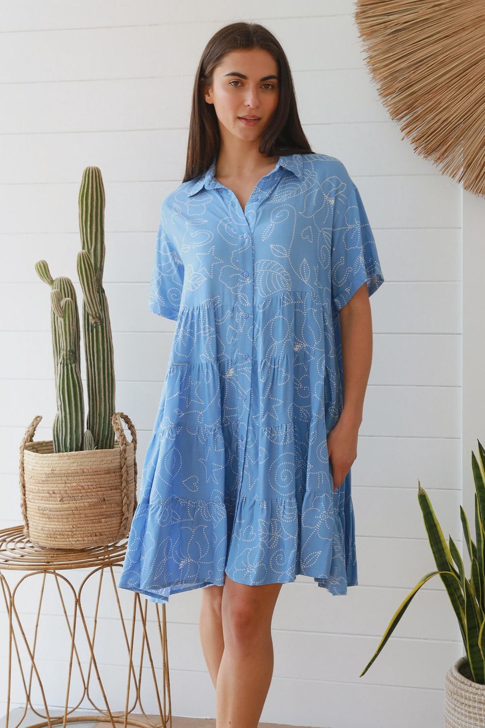 Trisha Mini Dress, Size: 8