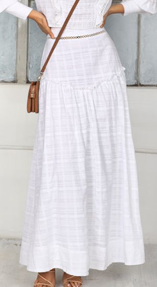 Indi Lace Maxi Skirt, Size: XS