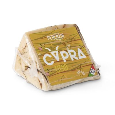Caciotta di capra in fieno - porzioni - Latteria Perenzin