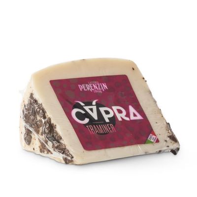 Capra ubriacato al Traminer - porzioni - Latteria Perenzin