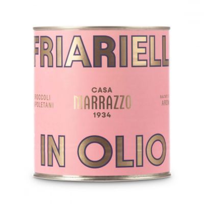 Friarielli napoletani in olio 800g - Casa Marrazzo