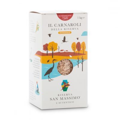 Riso carnaroli integrale 1kg - Riserva San Massimo