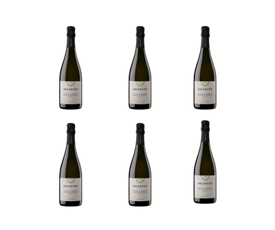 CARTONE DA 6 BOTTIGLIE - ALTA LANGA BRUT DOCG, BLAND TRA CHARDONNAY E PINOT - CANTINA DEL TETTO (BIOLOGICO)