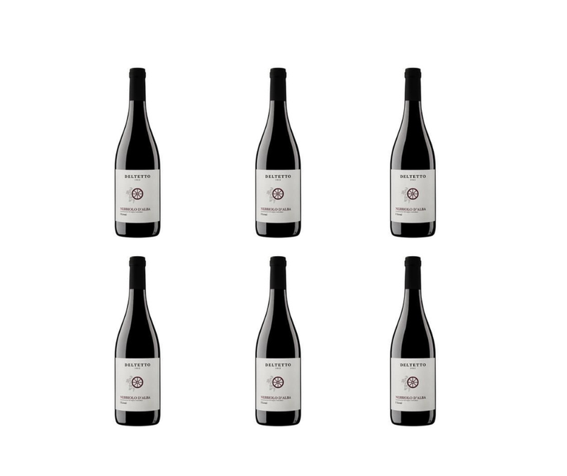 CARTONE DA 6 BOTTIGLIE - NEBBIOLO “I LIONI”, LANGHE NEBBIOLO DOC 100% NEBBIOLO - CANTINA DEL TETTO (BIOLOGICO)