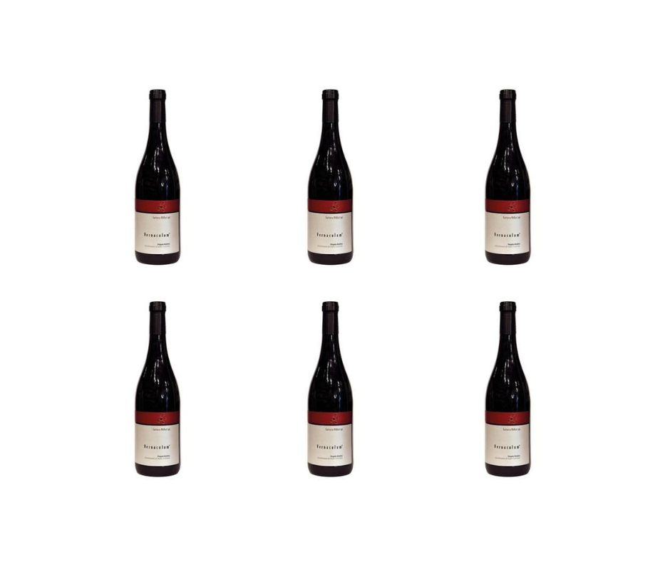 CARTONE DA 6 BOTTIGLIE - VERNACULUM, PERGOLA ROSSO DOC 100% ALEATICO - CANTINA VILLA LIGI