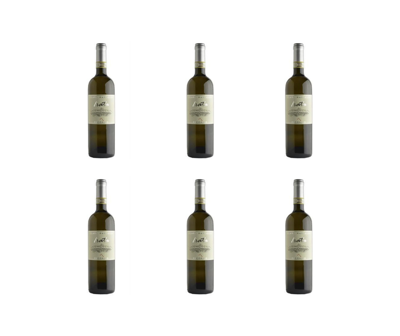 CARTONE DA 6 BOTTIGLIE  - IRATA, OFFIDA PECORINO DOCG 100% PECORINO - CANTINA CLARA MARCELLI