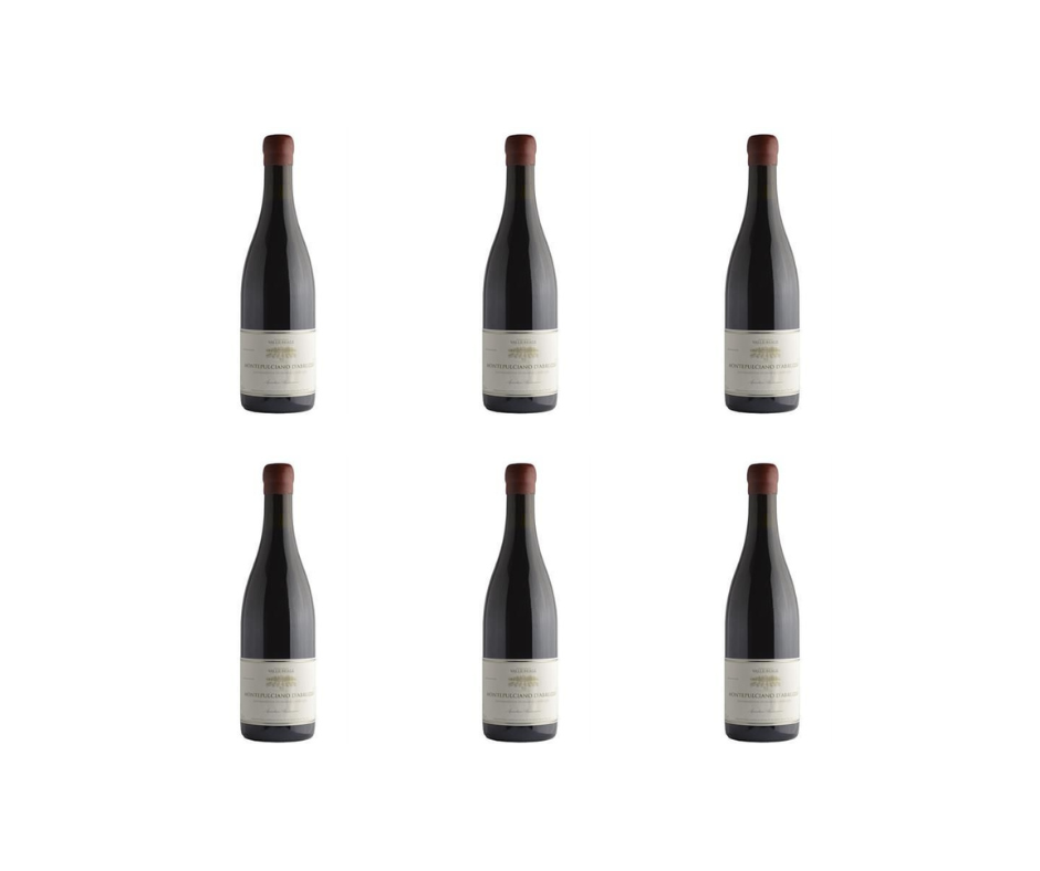 CARTONE DA 6 BOTTIGLIE - MONTEPULCIANO D ABRUZZO DOC, 100% MONTEPULCIANO - CANTINA VALLE REALE