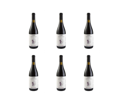 CARTONE DA 6 BOTTIGLIE - CIRO’ CLASSICO SUPERIORE ROSSO, CIRO’ DOC 100%GAGLIOPPO - TENUTA DEL CONTE