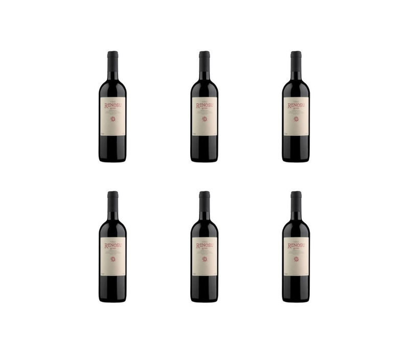 CARTONE DA 6 BOTTIGLIE - RENOSU ROSSO, VINO ROSSO, BLEND DI UVE A BACCA ROSSA - TENUTA DETTORI