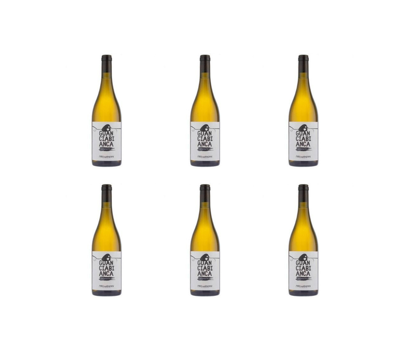 CARTONE DA 6 BOTTIGLIE - GUANCIA BIANCA, TERRE SICILIANE IGT 100% CATARATTO - CANTINA FABIO FERRACANE