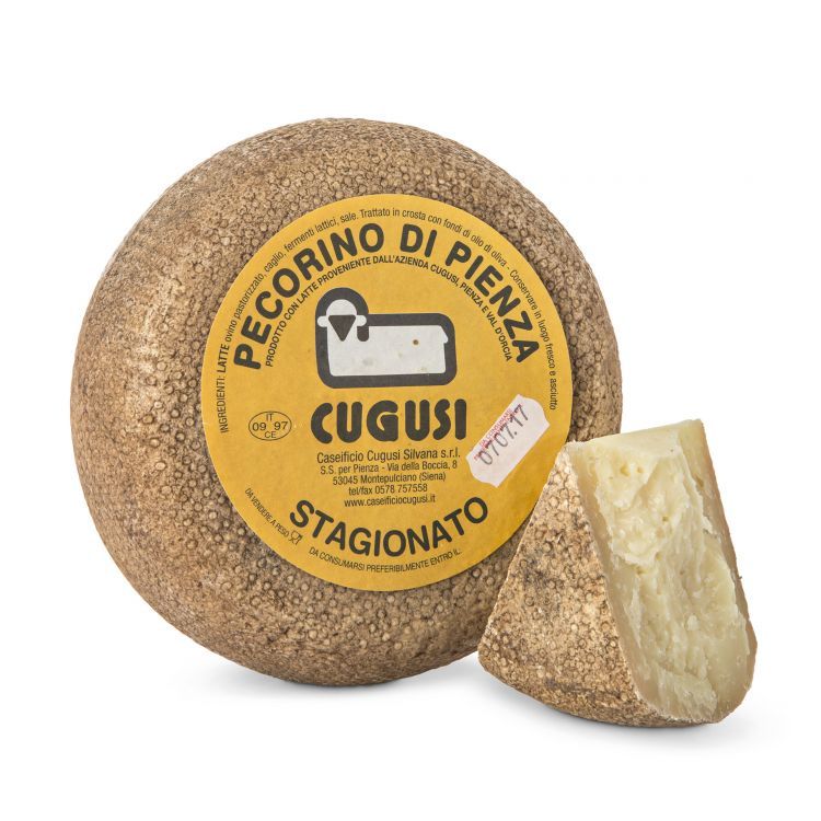 Pecorino di Pienza stagionato 500g - Caseificio Cugusi
