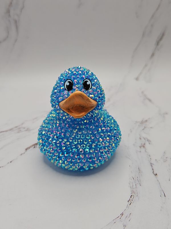 Capri Blue Bling Duck