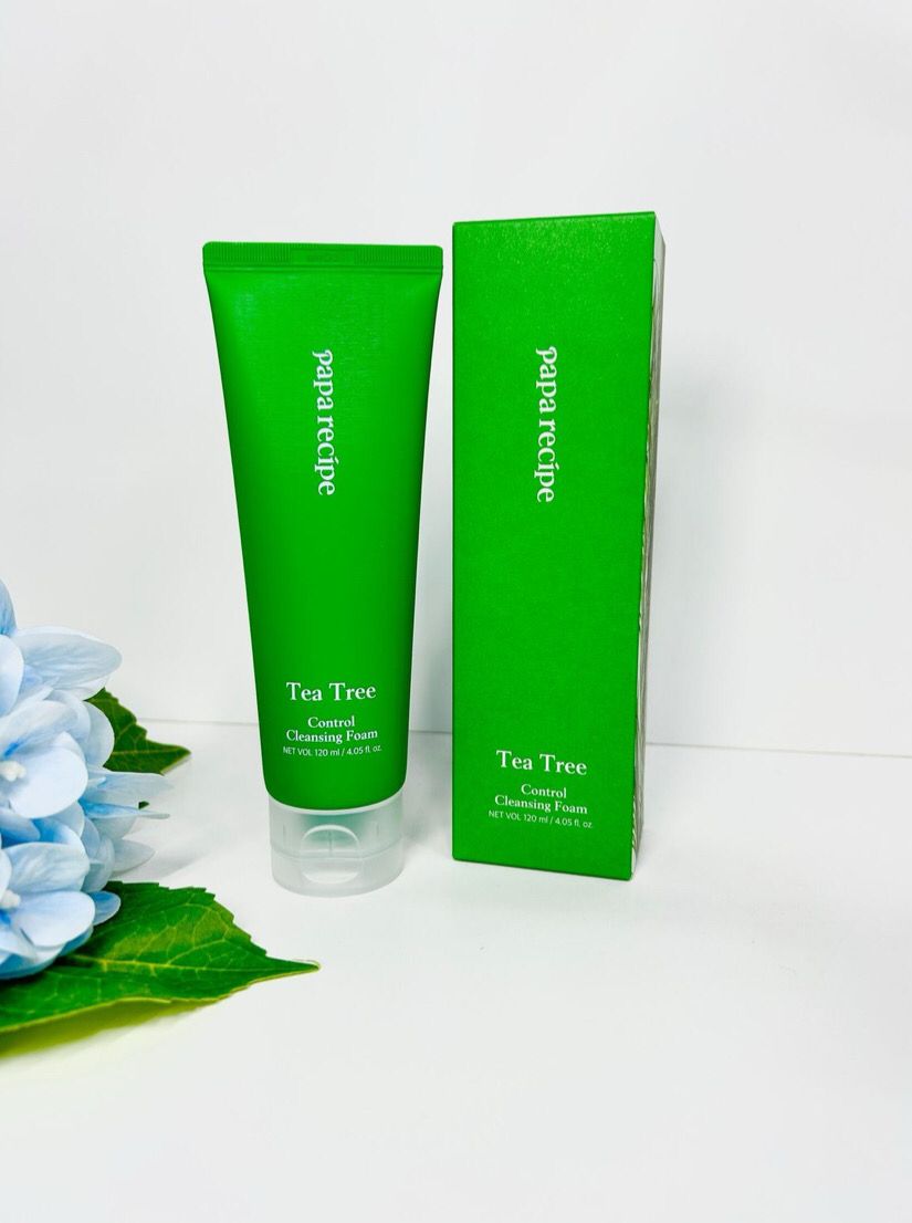 Papa recipe tea tree control cleansing foam 120ml