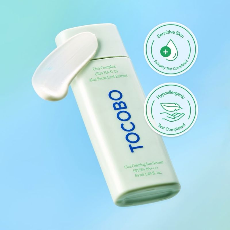 Tocobo Cica Calming Sun Serum Spf50+ Pa++++