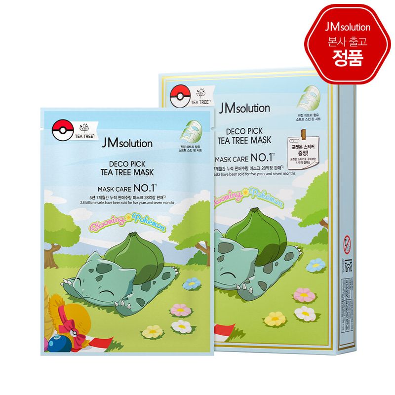 JM solution DECO PICK TEA TREE MASK 30ml x 10ea