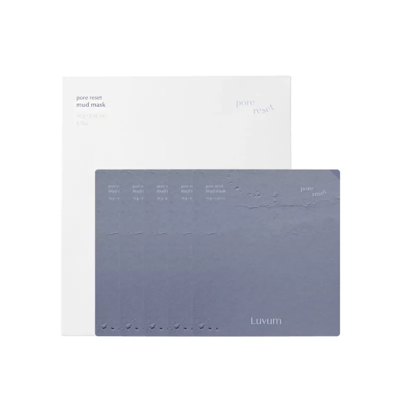 Luvum pore reset mud mask 16g x 5ea