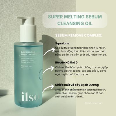 ILSO Super Melting Sebum Cleansing Oil 200ml