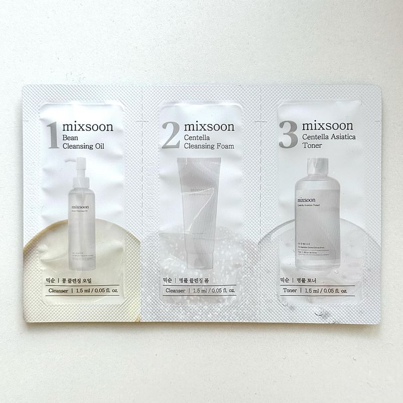 MIXSOON Oil, Foam, Toner 1.5ml