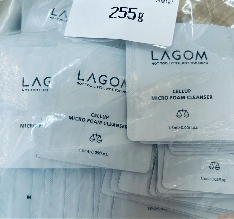 LAGOM Cellup Micro Foam Cleanser 1.5ml 100ширхэг