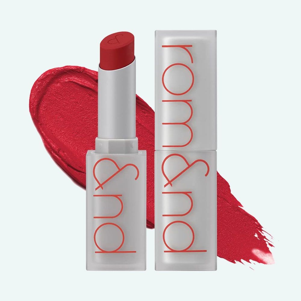 Rom&amp;nd ZERO MATTE LIPSTICK 17. RED HEAT 3.0g