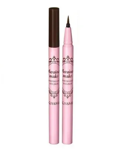 KISSME Heroine Make Smooth Liquid Eyeliner Brown 02