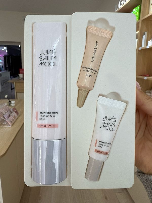JUNG SAEMMOOL Skin Setting Tone-up Sun Base Special Set