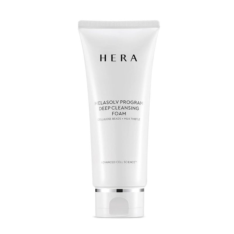 Hera Melasolv Program Deep Cleansing Foam Cellulose Beads + Milk Thistle 50g