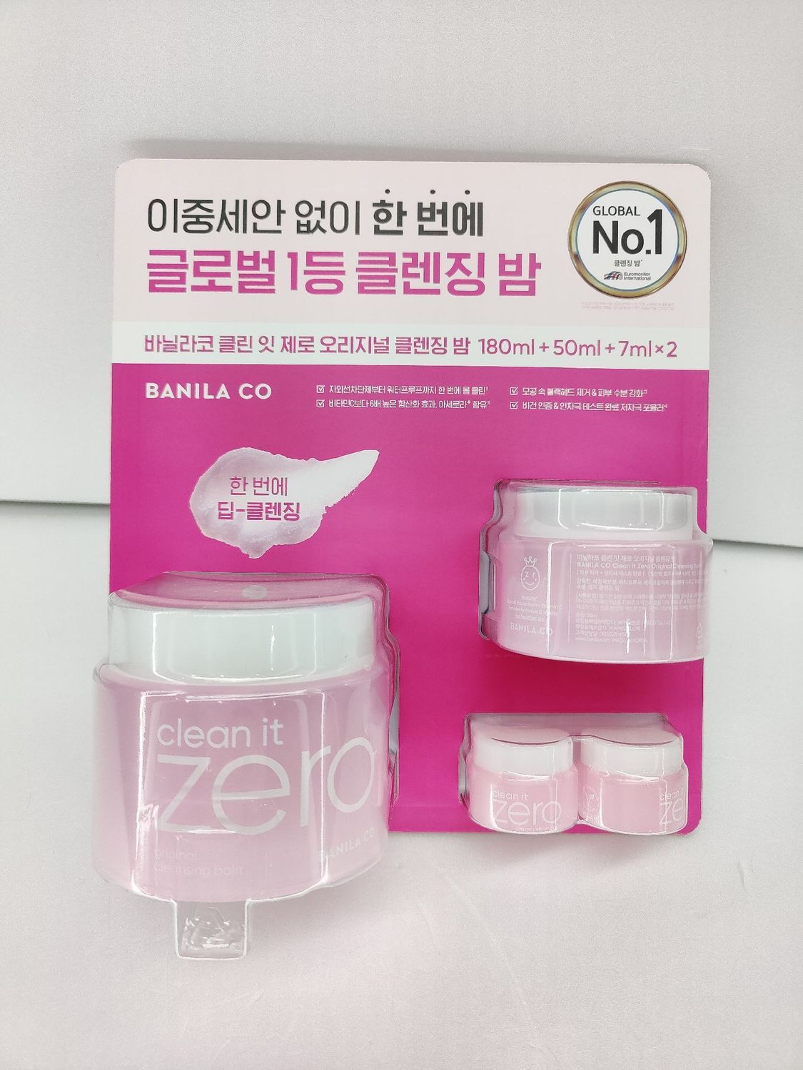 Banila Co Clean it Zero Original Cleansing Balm 180+50+7+7ml
